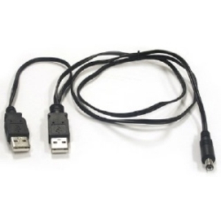 Advantech 806-39638 USB stkabel, 36/.9m Dobbel USB strømkabel, 36/.9m