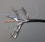 4par Cat 6A S/FTP PE Nettverkskabel Skjermet Cat 6A utend&#248;rs sort 305m