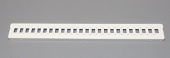 24 x LC-Duplex Adapterplate Serie-E Hvit LC Frontplate til varenr 604020