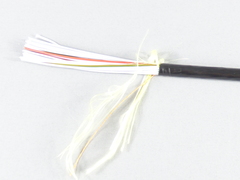 G96-9 ADSS HDPE QXAE Sort 11,8mm Utend&#248;rs selvb&#230;rende fiberkabel.