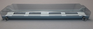 Kabelrenne Serie-E  m/1U plexi Frontmontert