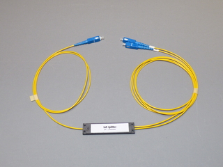 Fiberoptisk Splitter 1:2 50/50 PLC SC-SC 2mm ABS type 1 meter