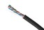 4par Cat 6 U/UTP PE  Black outdor cable Nettverkskabel Utend&#248;rs 305m trommel.