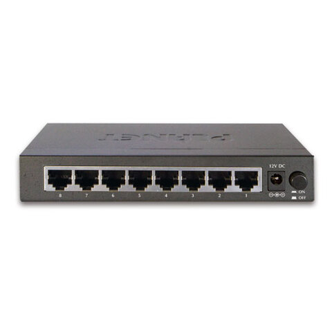 BRUKT Planet GSD-803 8-port 10/100/1000Mbps