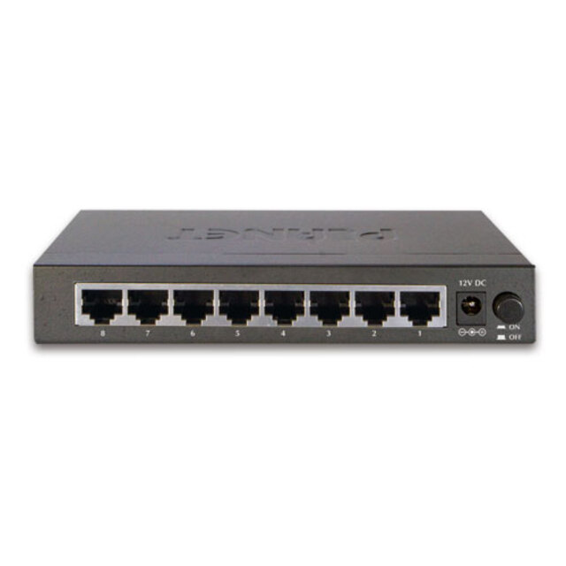 BRUKT GSD-803 8-port 10/100/1000Mbps Kun lagerbeholdning tilgjengelig 