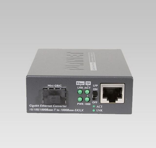 BRUKT GT-805A Converter 10/100/1000 -SFP Kun lagerbeholdning tilgjengelig 