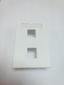 Kanaluttak f/TEK 2xkeystone Polarhvit FF6018, Halogenfri