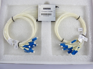 18 kanal CWDM Filter 1271-1611nm LC for montasje i panel