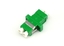 LC/apc Duplex Adapter SM Gr&#248;nn