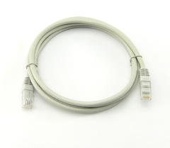 Patchkabel Cat.6 U/UTP  Grå 15,0 m 4par uskjermet nettverkskabel