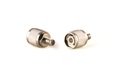 Adapter TNC-han/SMA-hun Overgang fra TNC-han til SMA-hun